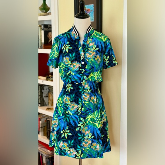 NWT Lilly Pulitzer Luxletic Dress Love Active 50+spf The Hottest Spot Print SZ L - Picture 5 of 14